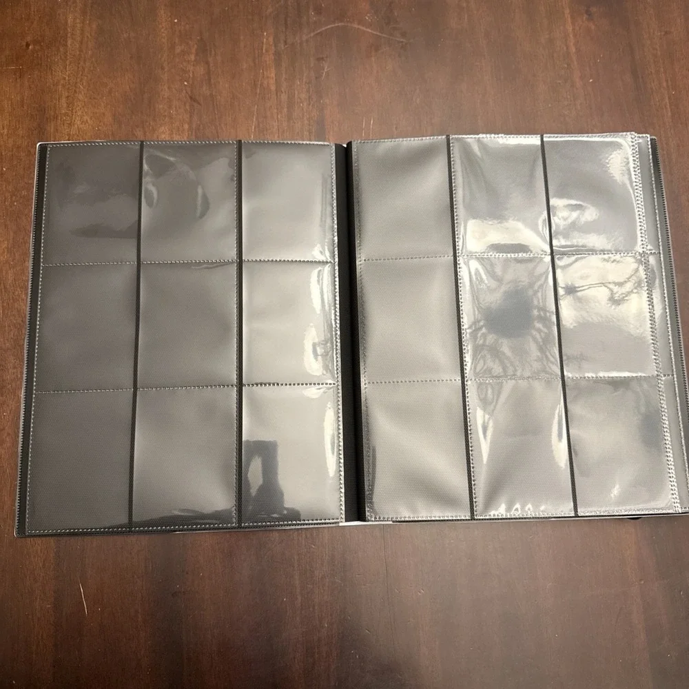 Pokemon: Charizard 9-Pocket Full-View PRO Binder Red Trading Card Display FLAWED